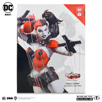 DC Direct Harley Quinn by Emanuela Lupacchino (Harley Quinn Red, White & Black) Statue