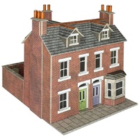 Metcalfe HO/OO Terraced Houses Brick Card Kit