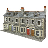 Metcalfe HO/OO Terrace Fronts Stone Card Kit