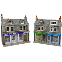 Metcalfe Terrace Shop Fronts Stone Card Kit