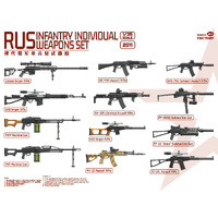 [Scratch and Dent] Magic Factory 1/35 RUS Infantry Individual Weapons Set Plastic Model Kit