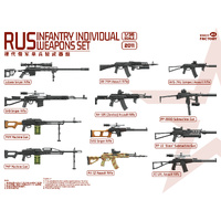 Magic Factory 1/35 RUS Infantry Individual Weapons Set Plastic Model Kit
