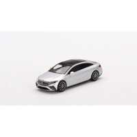 Mini GT 1/64 Mercedes-Benz EQS 580 4MATIC High-tech Silver Metallic Diecast