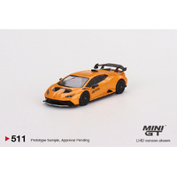 Mini GT 1/64 Lamborghini Huracán STO  Arancio Borealis Diecast Car