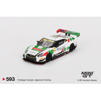 Mini GT 1/64 Nissan GT-R Nismo GT3 #23 KCMG 2018 FIA GT World Cup Macau Diecast Model Car