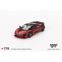 Mini GT 1/64 McLaren 750S Amaranth Red Diecast Model Car