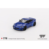 Mini GT 1/64 Nissan Z Pandem Seiran Blue Diecast Model Car