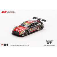 Mini GT 1/64 Nissan GT-R NISMO GT3  #11 "GAINER TANAX GT-R" GAINER  2023 SUPER GT SERIES  / SUPER GT Blister Packaging Diecast Model Car