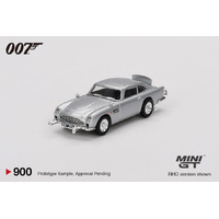 Mini GT 1/64 Aston Martin DB5 “Goldfinger” 007 Movie Collection Diecast Model Car