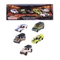 Majorette Castheads Track Racer 5 Pieces Giftpack