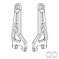 MJX Front Upper Suspension Arms [16210]