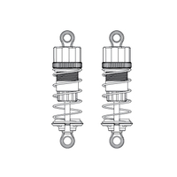 MJX Oil Filled Shock Set (Red) [16510R]