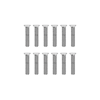 MJX Countersunk Flat Head Screws (12pcs) [M26125]