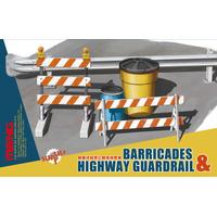 [Scratch and Dent] Meng 1/35 Barricades & Highway Guardrail Plastic Model Kit