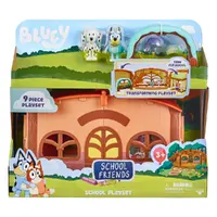 Bluey School Friends Calypso's School 9pc Playset