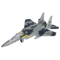 Motormax 1/100 6" Boeing F-15 Eagle Sky Wings Diecast Aircraft