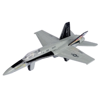 Motormax 1/100 6" Boeing F/A-18 Hornet Sky Wings Diecast Aircraft