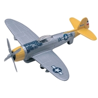 Motormax 1/100 6" P-47 Thunderbolt Sky Wings Diecast Aircraft