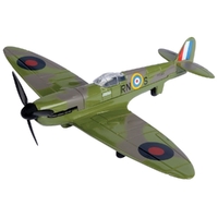 Motormax 1/100 6" Spitfire Sky Wings Diecast Aircraft