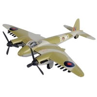 Motormax 1/100 6" Mosquito Sky Wings Diecast Aircraft