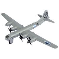 Motormax 1/100 6" Boeing B-29 Superfortress Sky Wings Diecast Aircraft