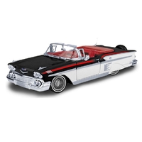 Motormax 1/24 1958 Chevy Impala Get Low Diecast Car