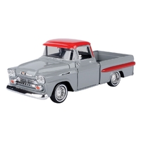 Motormax 1/24 1958 Chevy Apache Fleetside Pickup -  Get Low Diecast Car