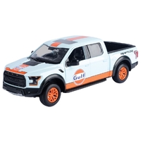 Motormax 1/27 2017 Ford F-150 Raptor with Gulf Livery Diecast Car