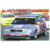 NuNu 1/24 Audi A4 Quattro 1996 BTCC Champion Plastic Model Kit