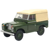 Oxford 1/43 Land Rover Series II SWB Canvas Reme Diecast Model Car