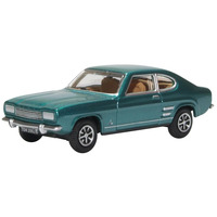 Oxford OO Aquatic Jade Ford Capri Mk1 Diecast 76CP003