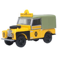 Oxford 1/76 Land Rover Series I 88" Canvas AA Highland Patrol Diecast Model Car