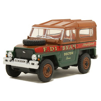 Oxford 1/76 Land Rover Lightweight Hard Top Fred Dibnah Diecast Car