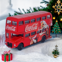 Oxford 1/76 Routemaster Coca Cola Xmas Diecast Model Car