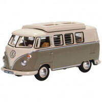 Oxford OO VW T1 Camper Mouse Grey/Pearl White 76VWS006