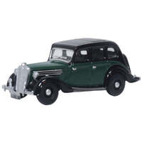 Oxford 1/76 Wolseley 18/85 Green/Black Diecast Model Car