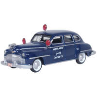 Oxford 1/87 Junction City Ambulance Desoto Suburban 1946/8 Diecast Model Car