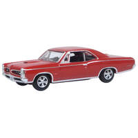 Oxford 1/87 Pontiac Gto 1966 Montero Red Diecast Model Car