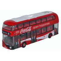 Oxford 1/148 New Routemaster London United/Coca Cola Diecast Model