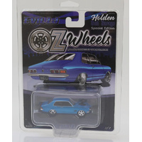 Oz Wheels 1/64 Blue Evil LJ Torana Premium in Protector