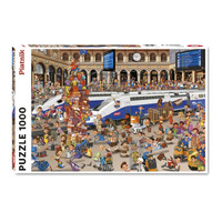 Piatnik 1000pc Ruyer, Railway Station Jigsaw Puzzle