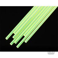 Plastruct Farq-3H Flourescent Rod 3/32" x 10" Green 8 Pack