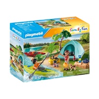 Playmobil Camping with Campfire