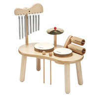 Drum Kit - Wooden Set