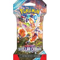 Pokemon TCG Scarlet & Violet: Stellar Crown Blister Booster Pack (One Only)