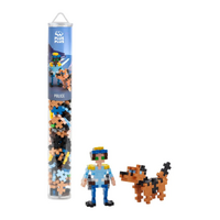 Plus-Plus - Everyday Heroes - Police 100 pcs tube