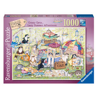 Ravensburger Crazy Cats The Good Life 1000pcs Jigsaw Puzzle