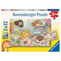 Ravensburger 2x24pc Fairies and Mermaids Jigsaw Puzzles