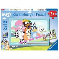 Ravensburger 2x12pc Fun with Bluey Jigsaw Puzzles