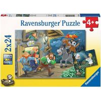 Ravensburger 2x24pc Fairytales Jigsaw Puzzle